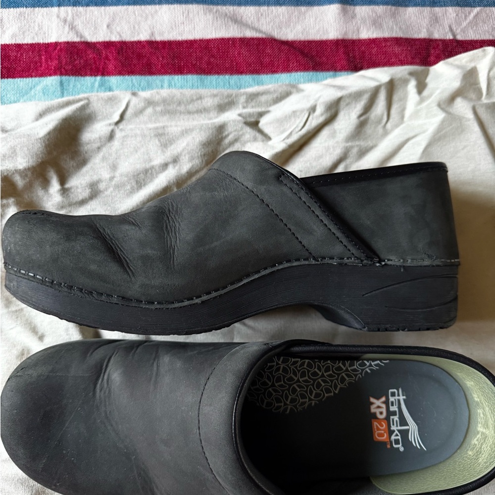 Dansko Men's Black Clogs